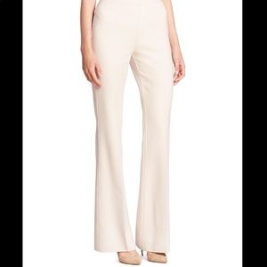 Theory wide flare leg wool pants